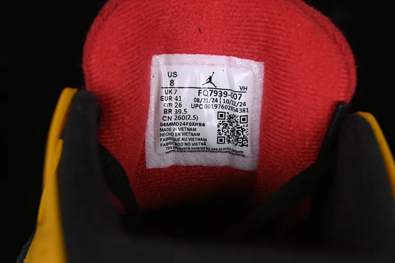 All categories Air Jordan Jordan series basketball shoes Air Jordan 4 Air Jordan 4 "Remastered" AJ4 Joe 4 remake raw rubber white and green FQ7939-007